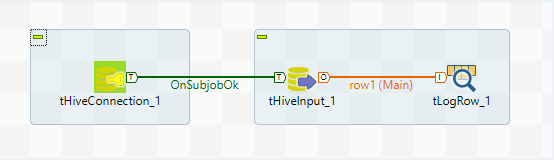 hive read table with talend