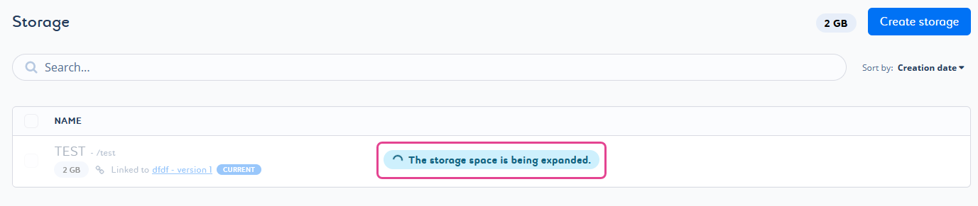 02 storage space expansion status badge